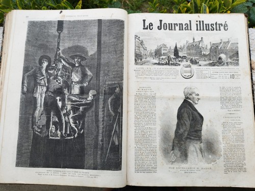 Journal illustré du - journal,