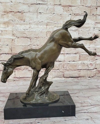 Bronze sculpture statue cheval - sculpture,