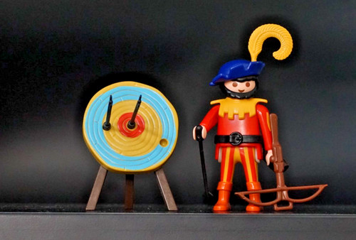 Playmobil chevalier tireur