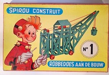 FRANQUIN . BOITE N°1 SPIROU CONSTRUIT . ANNEES 60' . MECCANO
