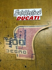 1 autocollant 066085230 Sticker Ducati 500 ph sl 1981 Pantah bas gauche