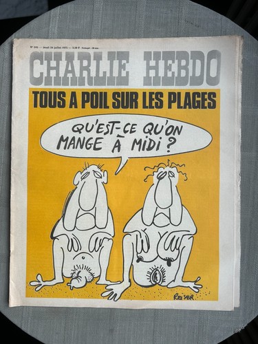 Charlie hebdo 245 july 24 - charlie,