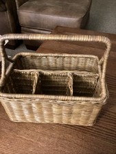 WOven Basket with Four Divide
