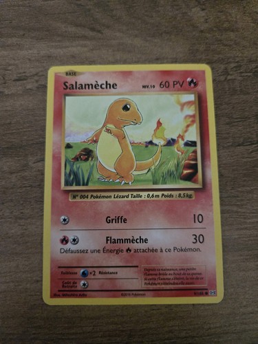 Pokémon jcc salamèche - pokémon,