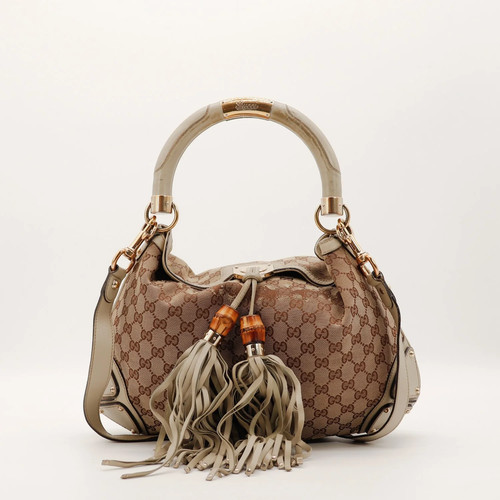 Sac gucci indy hobo toile - hobo,