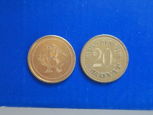 Ancien jeton casino royat - ancien,