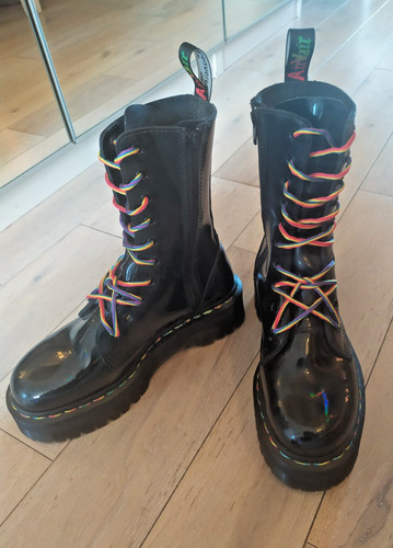 Martens boots plateformes - boots,