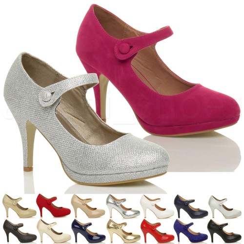 Femmes talon haut mary jane - femmes,