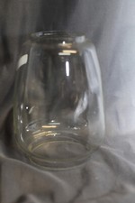 Verre ancien de lampe tempête