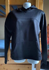 sweat ample noir profond à capuche effet moiré 36