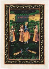 Religieux Peinture De Radha