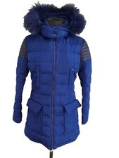 Très Belle Doudoune Bleu Zapa 38 Tbe Authentique 