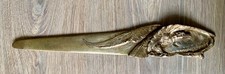 COUPE PAPIER - BRONZE SIGNÉ A. MARIONNET - MOTIF AIGLE - FRANCE - ART NOUVEAU 