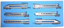 RARE Set KATO 10-909 TGV LIGNE COEUR FRANCE SUISSE SNCF RAME 6 Elt Train N Gauge