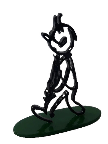 Tintin sculpture alph art - -art,