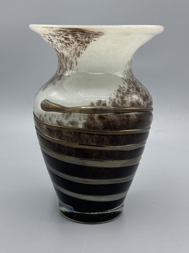 Grand vase verre - , soufflé