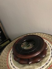 socle support bois cloisonné