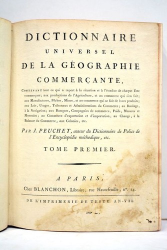 Livre ancien peuchet - livre,