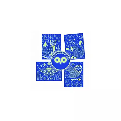 Djeco night scratch - at,
