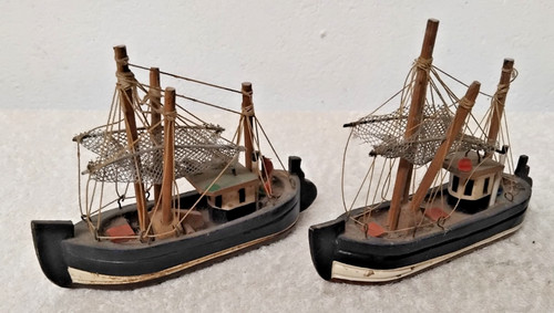 Paire anciennes maquettes - paire, de