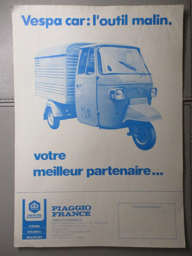 Prospectus vespa car votre - vespa,