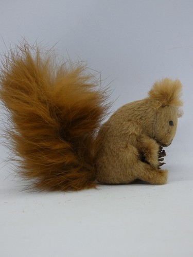Figurine floquée vintage - ,