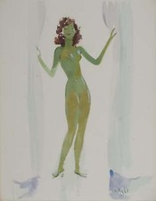 Jean-Gabriel DOMERGUE : Femme