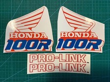 Honda XR 100 R 1990 stickers