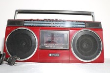 Vintage Hitachi Portable Stereo Radio-Cassette TRK-6830E