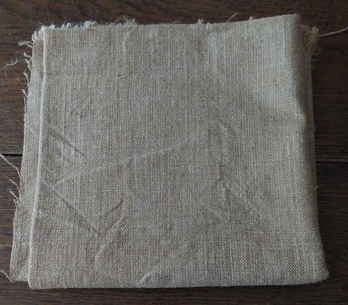 Coupon tissu vintage toile - coupon, de