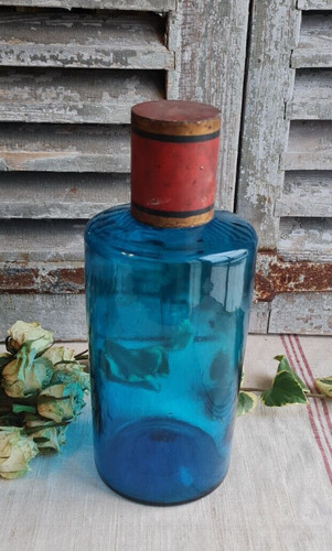 Ancien pot pharmacie - a,