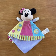 Doudou plat souris Minnie rose