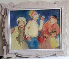 tableau huile sur toile 6F