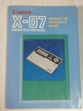 Manuel Canon X-07