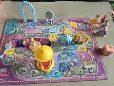 JEU DISNEY PRINCESSES 2 EN 1/ PUZZLE PRINCESSES + JEU DE L'OIE VERSION PRINCESSE