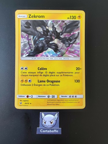 Carte pokémon zekrom 73 - pokémon,