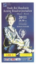 Rare ticket billet concert - billet,