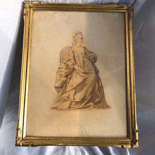Gravure theatre marquise - de,