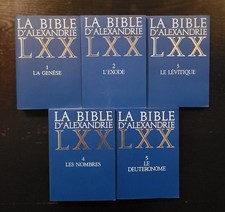 La Bible d'Alexandrie LXX - Tomes 1 à 5 - Editions du Cerf - TBE
