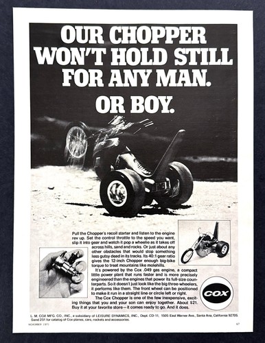 1972 cox chopper wheeler - 1972,