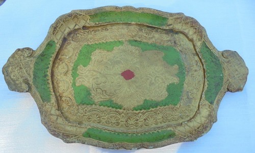 Plateau venitien bois - plateau, en