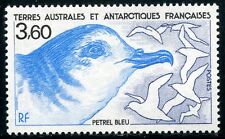TIMBRE T.A.A.F. / TERRES AUSTRALES NEUF  N° 142 ** FAUNE / PETREL BLEU