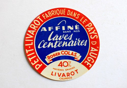 Etiquette boite fromage - boite,