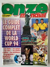 FOOTBALL ONZE MONDIAL HORS SÉRIE 16 SPECIAL GUIDE WORLD CUP USA 1994