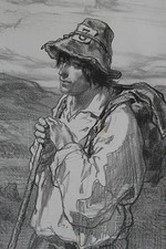 GAVARNI Lithographie originale