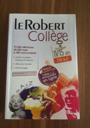 Dictionnaire robert - dictionnaire,