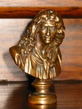 Petit buste de Molière **