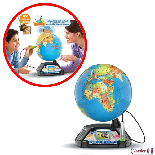 Vtech genius globe - globe, vidéo