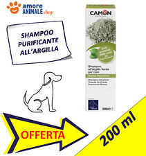 Camon Shampoo Pour Chiens Avec Argile Verte