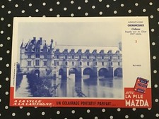 Buvard Pile Mazda N°3 Chenonceaux 218 mm x 136 mm.